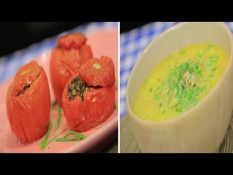 طماطم محشية - شوربة الدجاج بالعدس | بالهنا حلقة كاملة