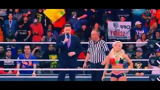 Becky Lynch vs Alexa Bliss Full Match WWE TLC 2016 Tables Match - SmackDown Women’s Championship
