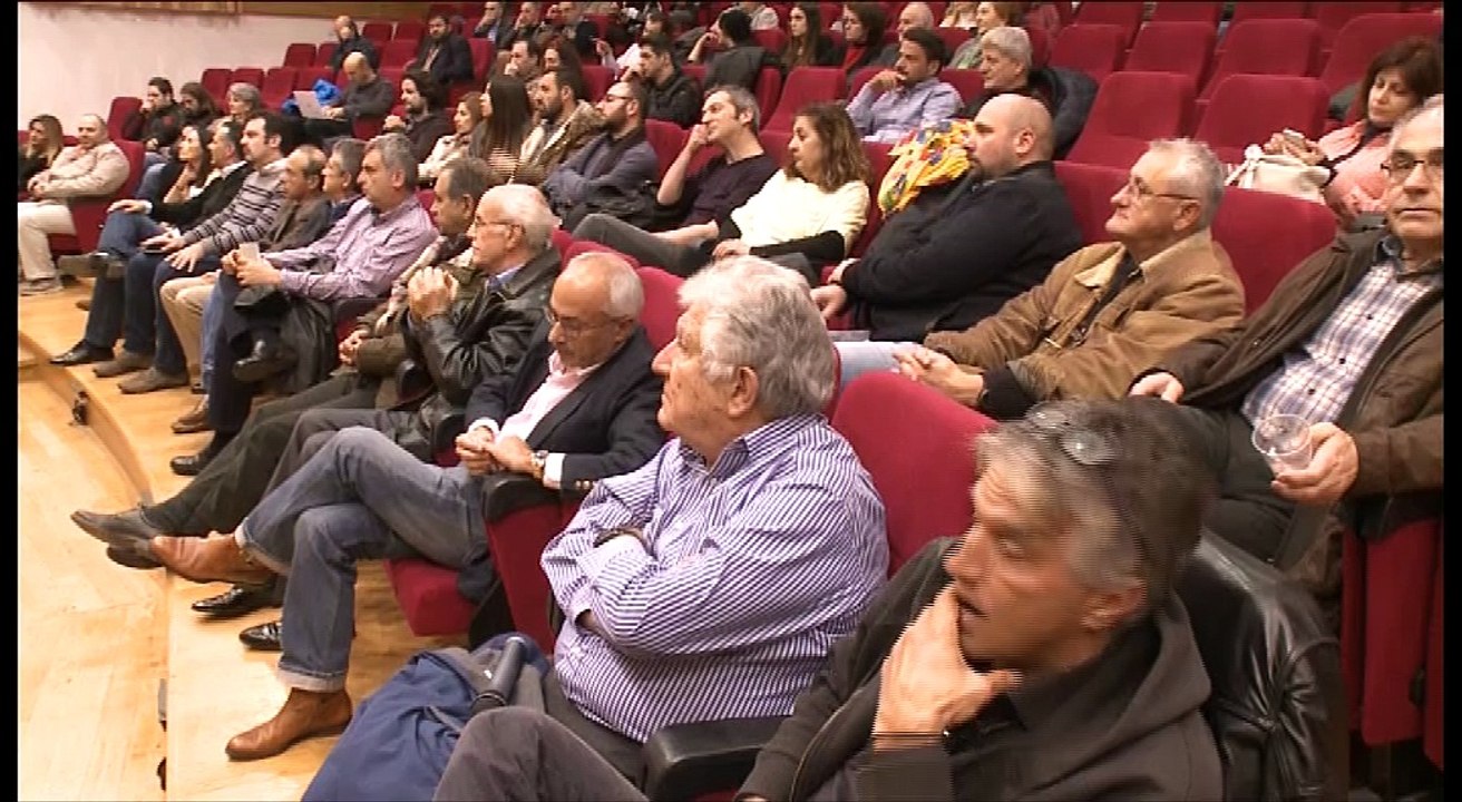 Ο Θάνος Τζήμερος στη Χαλκίδα