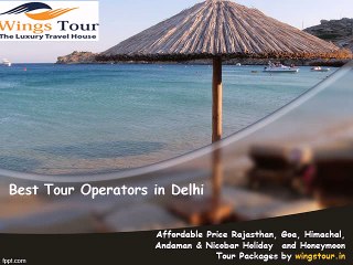 best tour operators in delhi