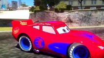 Spiderman Kids Songs || McQueen Cars Spiderman & Hulk with his Green Lightning