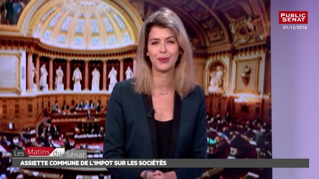 Auditions sur l'impot sur les societes et audition de la Commissaire européenne - Les matins du Sénat (05/12/2016)