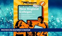 Read Book New England Colleges (College Prowler) (College Prowler: New England Colleges) Kindle