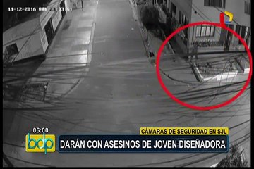 SJL: exigen justicia para joven diseñadora asesinada por delincuentes