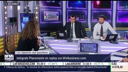 Le débrief d'Intégrale Placements : Larence Delain et Christian Fontaine - 05/12