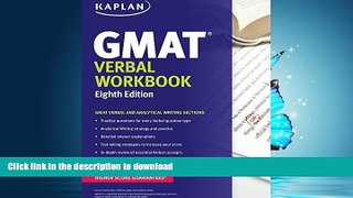 READ Kaplan GMAT Verbal Workbook (Kaplan Test Prep)