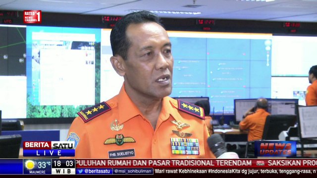 Basarnas Kesulitan Melakukan Pencarian Pesawat Polri