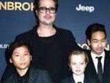 BRAD PITT AND  ANGELINA JOLIE’S SONS  PAX AND MADDOX TO BE  TAKEN AWAY