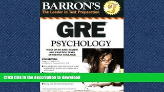 Free [PDF] Barron s GRE Psychology Full Download