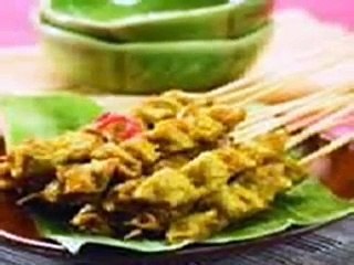 RESEP SATE AYAM BUMBU KUNING