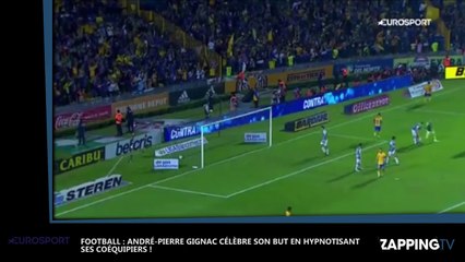 L’étonnante célébration d’André-Pierre Gignac qui hypnotise ses coéquipiers (Vidéo)