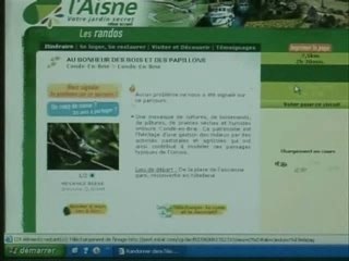 Dans l'Aisne la randonnée est aussi sur Internet