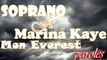Soprano feat. Marina Kaye - Mon Everest (paroles officiel)
