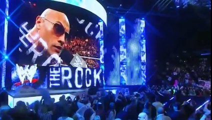 WooW Nice Match 2016 Full HD Roman Reigns attacks The Rock See what's Happen