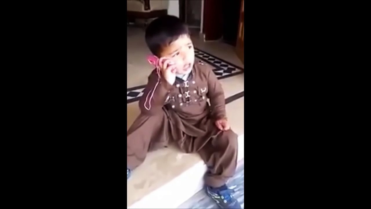 Funny Little Boy call to his girl friend | Best ever funny Pakistani video must watch |