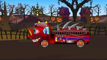 Good vs Evil | Fire Trucks For Children | Truck For Kid | Scary Monster Trucks | Street Vehicles