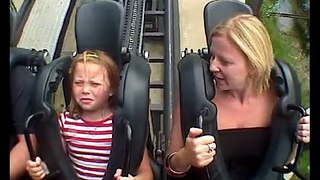 Funny Girl on Saw the Ride