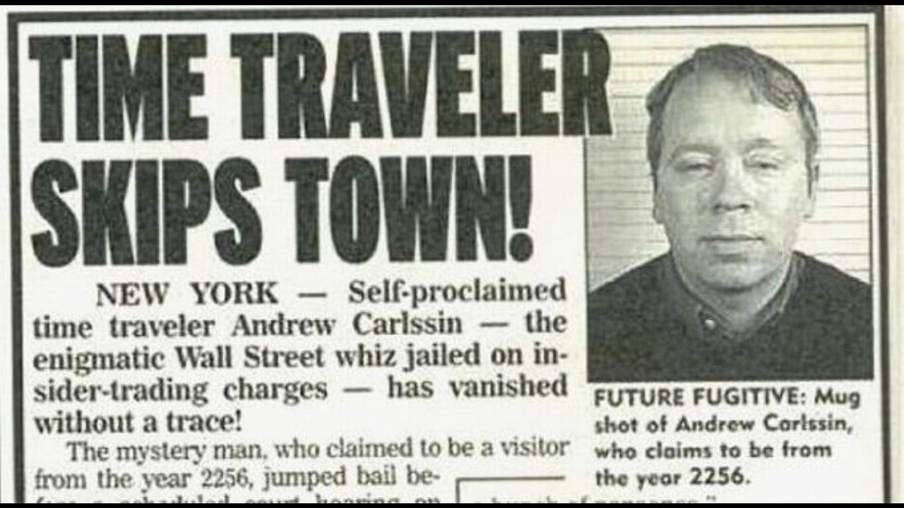 【衝撃】実在したタイムトラベラー未来から来た人達