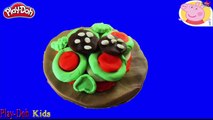 Play Doh Frozen Cake !! Make Playdoh Frozen Cake Colorful Along Peppa Pig And Pokemon GO