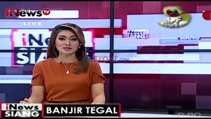 Banjir Genangi Seluruh Kelas saat Ujian Pertama di Tegal
