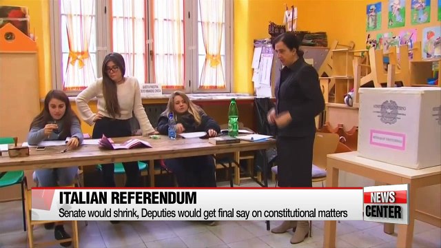 Italian PM Matteo Renzi resigns after losing national referendum; world stocks swirl over uncertainties