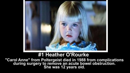 watch 10 child actors who died young