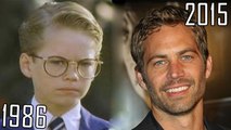 Paul Walker (1986-2015) all movies list from 1986! How much has changed? Before and Now! The Fast and the Furious