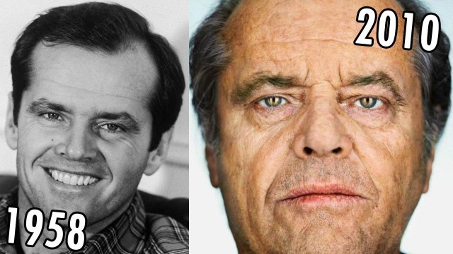 Jack Nicholson (1958-2010) all movies list from 1958! How much has changed? Before and After! The Shining, One Flew Over the Cuckoo's Nest, The Departed, The Bucket List, Batman, As Good as It Gets, ChinaTown
