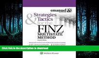 Read Book Strategies   Tactics for the FINZ Multistate Method (Emmanuel Bar Review) (Emanuel Bar