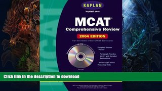 Hardcover Kaplan MCAT Comprehensive Review with CD-ROM, 7th Edition: 2004 Edition (Kaplan Mcat