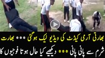 SHAMEFUL LEAKED VIDEO OF INDIAN ARMY CADETS
