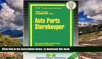 {BEST PDF |PDF [FREE] DOWNLOAD | PDF [DOWNLOAD] Auto Parts Storekeeper(Passbooks) (Passbook for