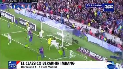 El Clasico, Ramos Selamatkan Madrid dari Kekalahan