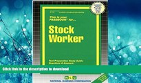 READ Stock Worker(Passbooks) (Career Examination Passbooks) On Book