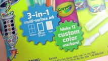 Crayola Marker Maker - Make your own markers in tropical colors! - Unboxing