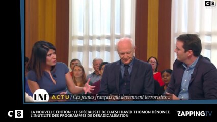 La Nouvelle Édition : Le spécialiste de Daesh, David Thomson, dézingue la déradicalisation (Vidéo)