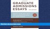 FAVORIT BOOK Graduate Admissions Essays, Fourth Edition: Write Your Way into the Graduate School