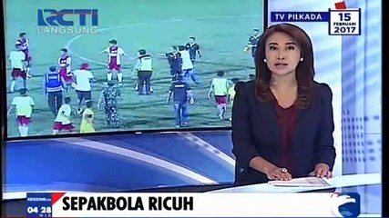 Kecewa Putusan Gol, Pemain PSM Makassar U-21 Serang Wasit