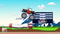 Monster Trucks For Children | Monster Truck Video For Kids | Monster Truck Stunts | Kids Truck Video