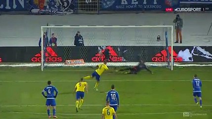 Marcus Vinicius  Penalty Goal HD - Ruch	0-2	Arka Gdynia 05.12.2016