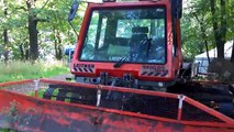 Leitner H 400 D Turbo snow stepper in the forest in this summer.