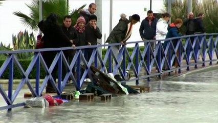 España en alerta por lluvias que ya dejaron dos muertes