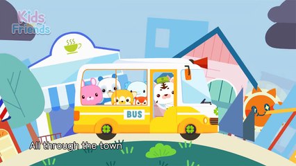 [BAEKO Nursery Rhymes] #6 The Wheels on the Bus | Kids And Friends | Popular kids songs