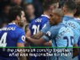 Guardiola's awkward exchange over City's Chelsea clash