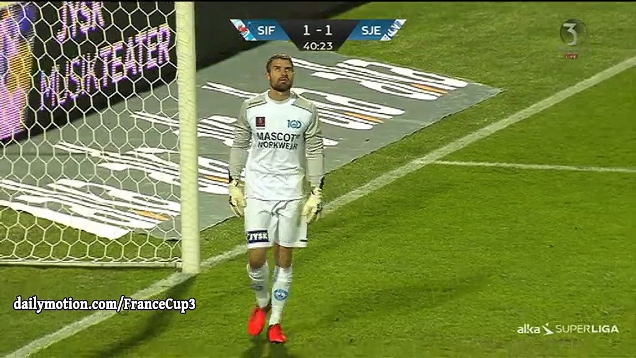 Johan Absalonsen Goal HD - Silkeborg 1-1 Sonderjyske - 05.12.2016