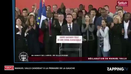 Primaire de la gauche : Manuel Valls officiellement candidat, il quitte son poste de Premier ministre (Vidéo)
