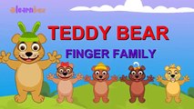 Teddy Bear Cartoons Animation Singing Finger Family Nursery Rhymes for Preschool Childrens Song