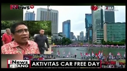 Plt Gubernur DKI Sayangkan Atribut Parpol di CFD