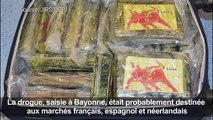 Une tonne de cocaïne saisie à Bayonne, 10 interpellations