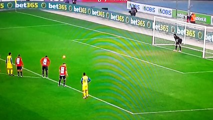 Chievo Genoa 0- 0 RIGORE SBAGLIATO BIRSA  05-12-2016 (HD)